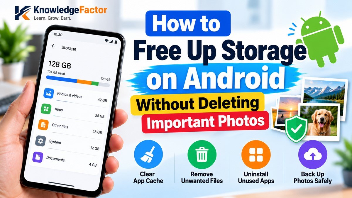 How to Free Up Storage on Android Without Deleting Important Photos