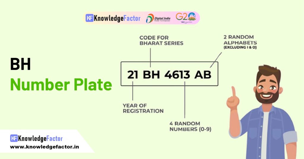 bh number plate