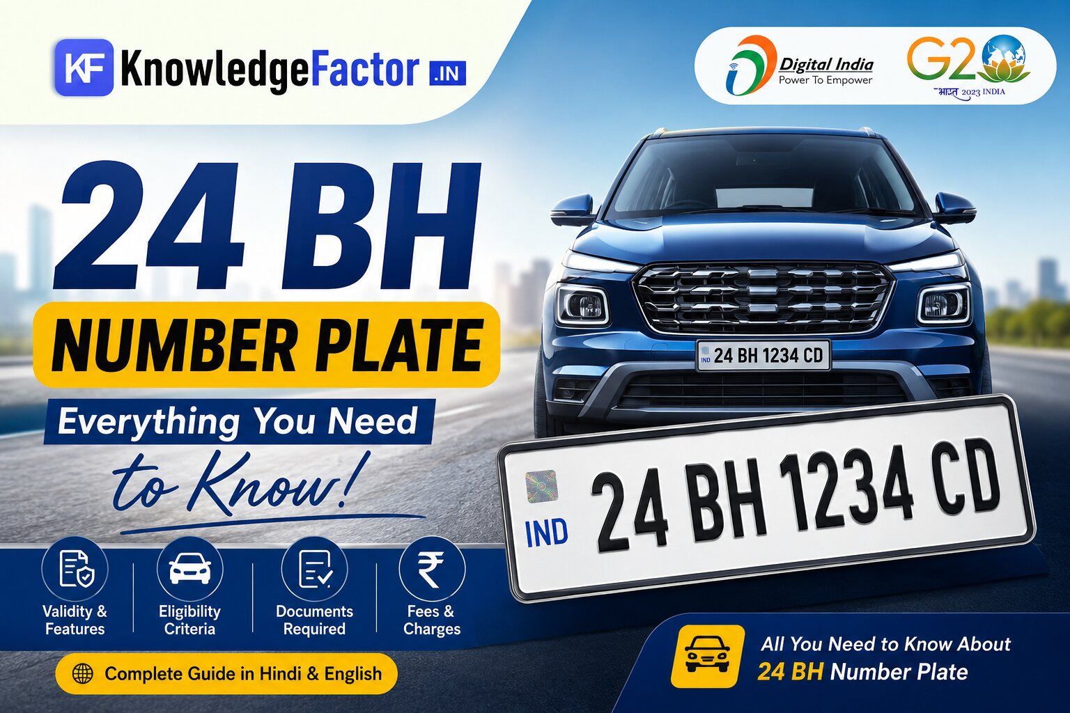 bh number plate