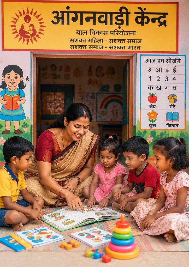 Aanganbadi job 